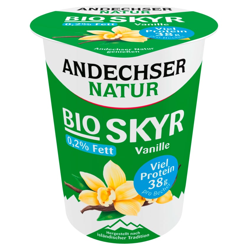 Andechser Natur Bio Skyr Vanille 0,2% 400g